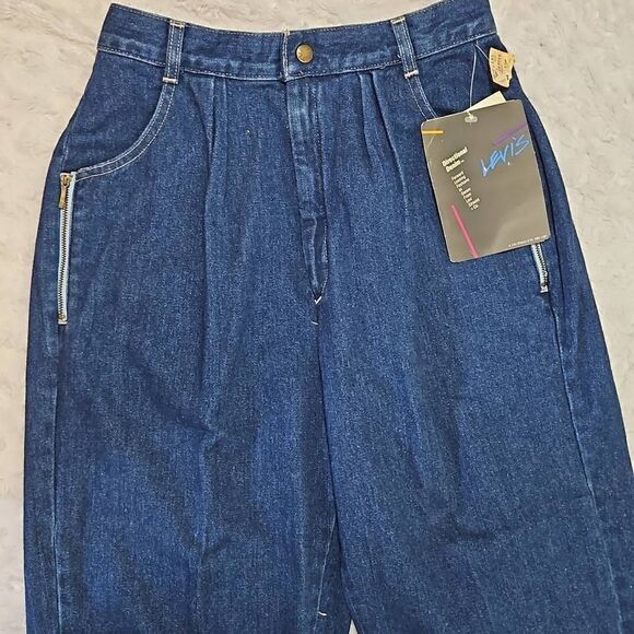 NWT Vintage 1984 Levi's Womens Dad Jean Size 14 Waist 27" - Picture 2 of 14